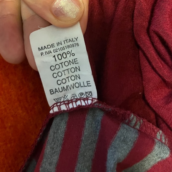 Vintage boho Lagenlook long sleeve balloon jersey midi dress made in Italy EUC - Picture 9 of 12